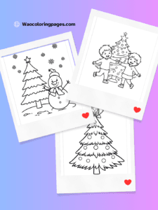 Christmas Tree Coloring pages