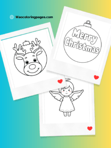 Christmas Ornaments Coloring pages